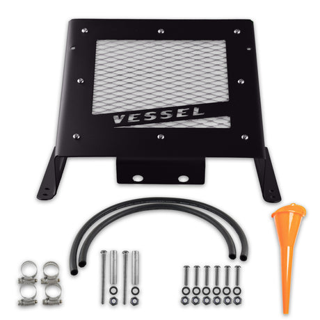 radiator relocate kit for honda rancher foreman rubicon
