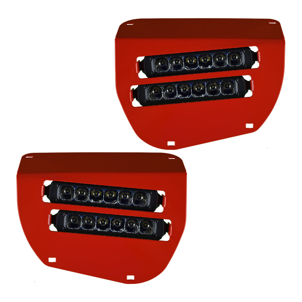 Dual Wide 8" LED Headlights for 2014-2025 Honda Rancher, Foreman, Rubicon