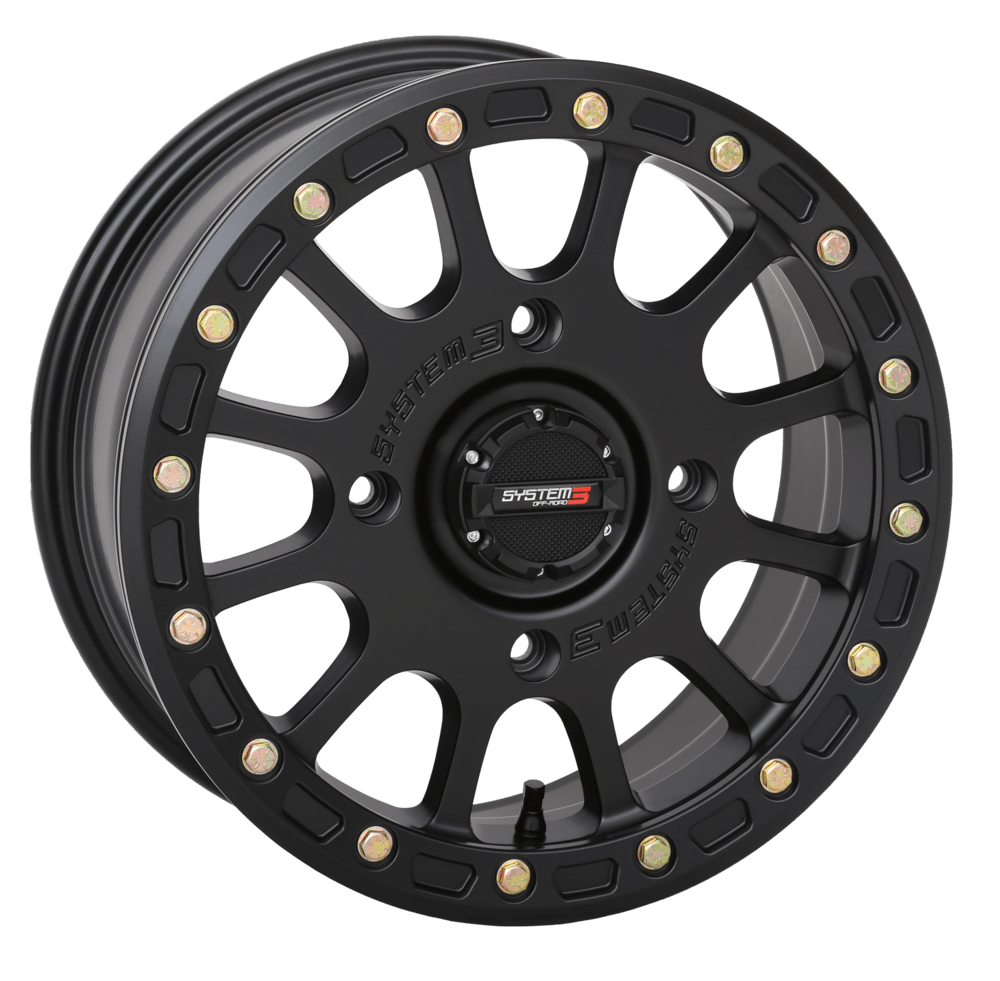 System 3 SB-5 Beadlock Wheel Matte Black