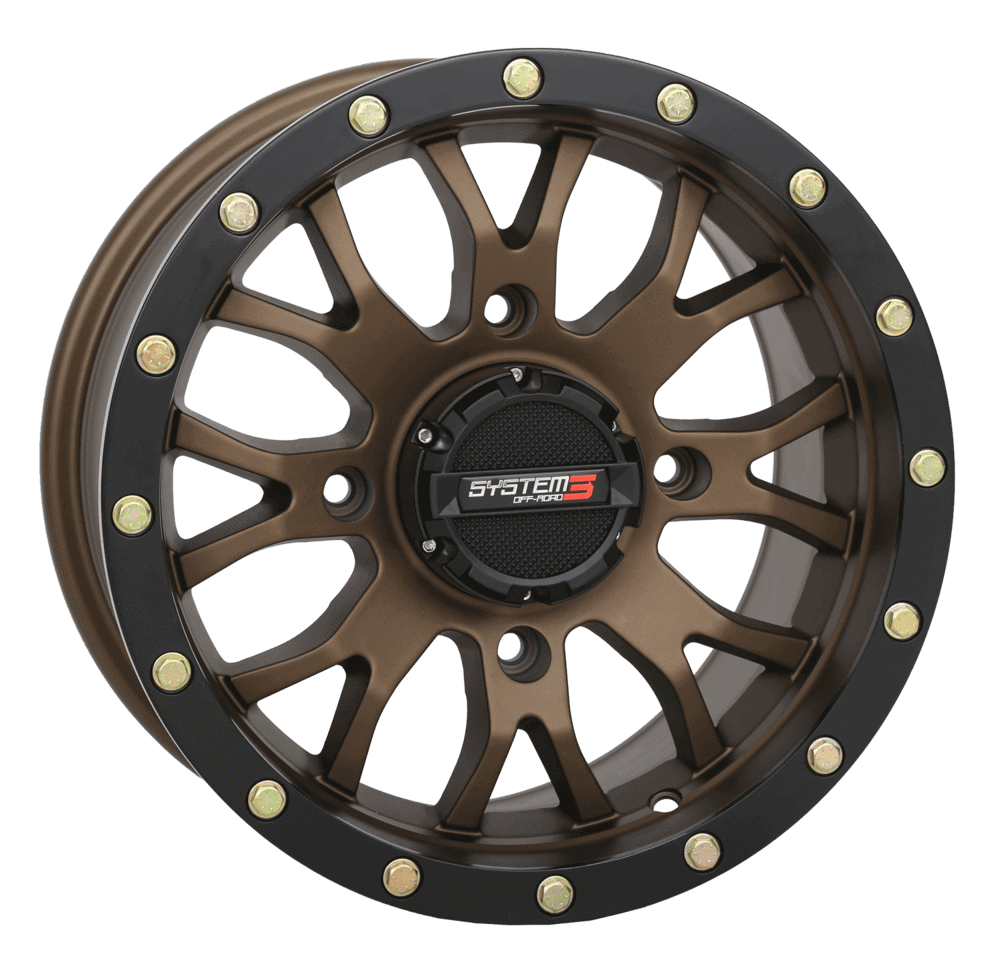 System 3 SB-4 Beadlock Wheel Bronze