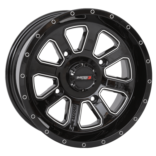 System 3 ST-4 Wheel Gloss Black