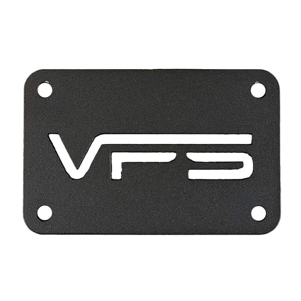 Rear Fender Warning Label Plate for 2014+ Honda Rancher, Foreman, Rubicon
