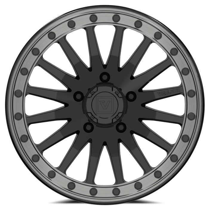Valor Offroad V06 Beadlock 5-Lug – Gloss Black