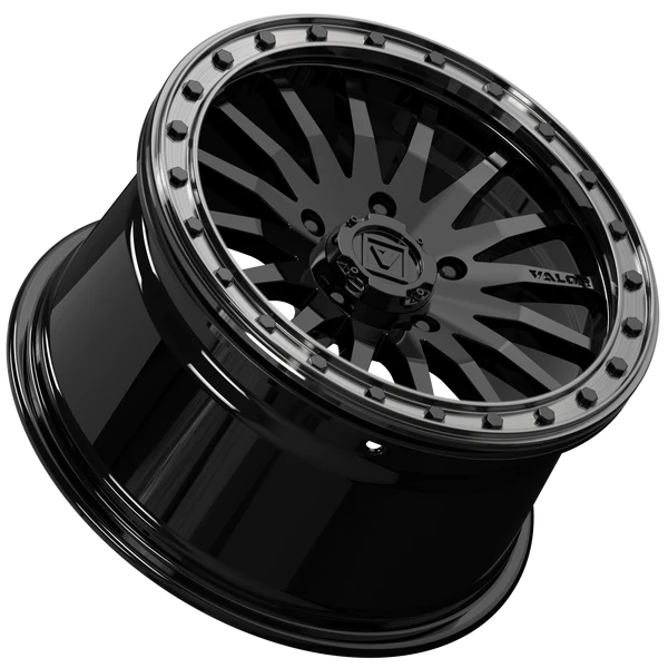 Valor Offroad V06 Beadlock 5-Lug – Gloss Black