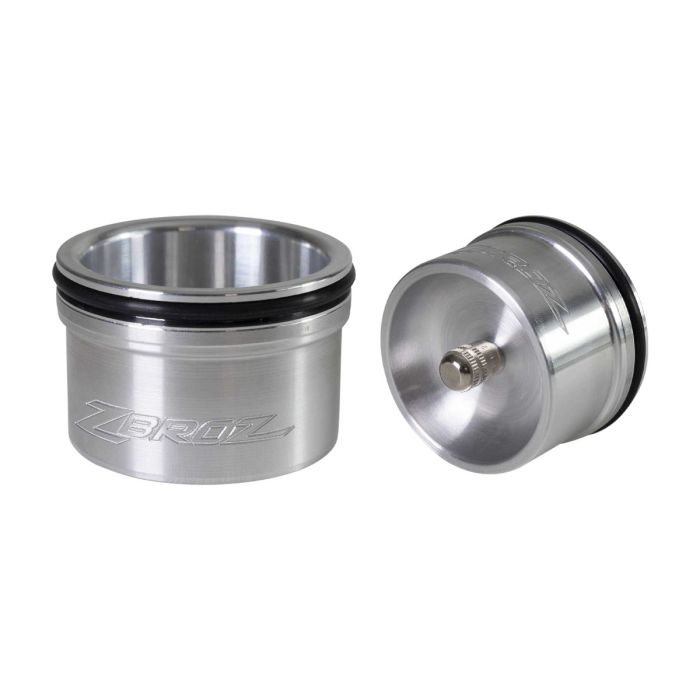 Zbroz Fox 2.5" Billet Reservoir End Cap (Pair)