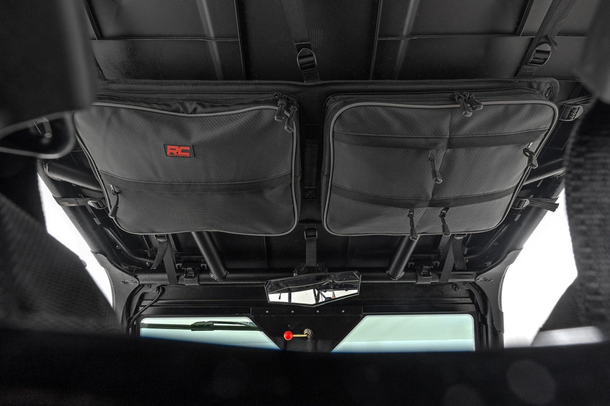 Rough Country 99044 Overhead Roof Storage Bag | Polaris RZR / Can-Am Defender