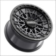 Alpha 6R Beadlock | Satin Black w/ Gloss Ring - 15x8 | +25mm/5 + 3 | 6x5.5 | 78780 (Maverick R) - Wheels