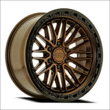 Alpha Truck | Smoked Bronze Center Gloss Black Lip - 20x9 | +0mm/5.03’’ BS | 6x139.7 (6x5.5) | M003209084P00026 - Wheels