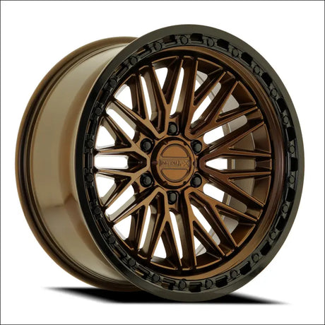 Alpha Truck | Smoked Bronze Center Gloss Black Lip - 20x9 | +0mm/5.03’’ BS | 6x139.7 (6x5.5) | M003209084P00026