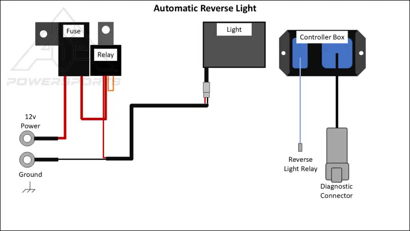 Automatic Reverse Light Controller Polaris General 2016+ - NONE *No Or Bracket Included* - Back up