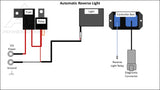 Automatic Reverse Light Controller Polaris RZR 900 XP 1000 Turbo (2014-2021) - and Wiring *No lights included* - Back up