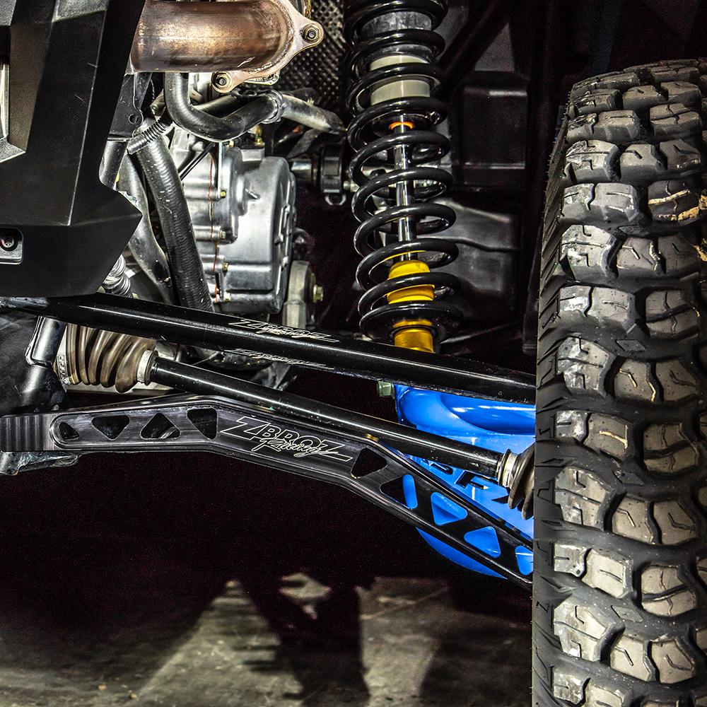 Zbroz Polaris RZR XP 1000/Turbo/RS1 Intense Series Lower Radius Rod Kit (2014-2023)