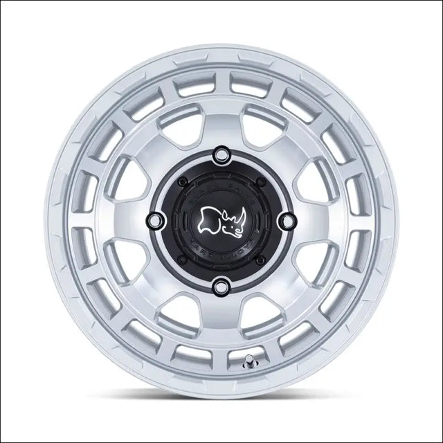 Black Rhino Chamber UTV Wheel - Hyper Silver With Machined Face