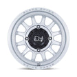 Black Rhino Rapid UTV Wheel - Hyper Silver With Machined Face