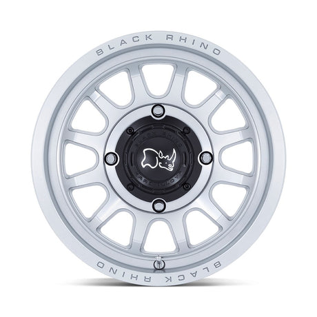 Black Rhino Rapid UTV Wheel - Hyper Silver With Machined Face