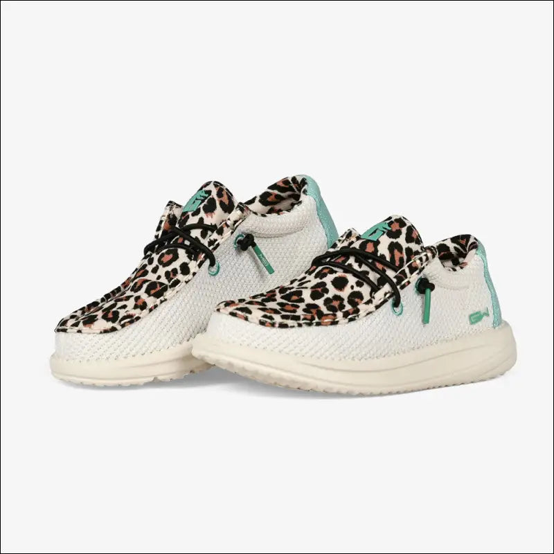 Camp Shoes | Kids - Leopard - 7 - Footwear