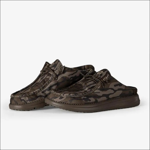 Camp Shoes - Outback Series | Womens - Mossy Oak Original Bottomland - 6 - Footwear