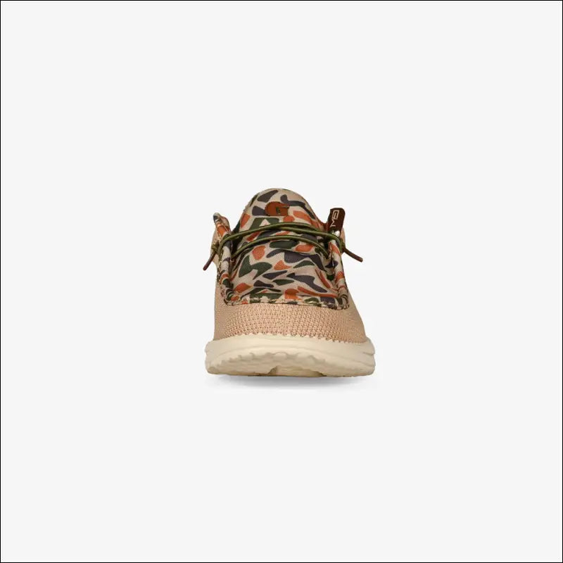 Camp Shoes | Womens - Old School Camo - 9 - Footwear
