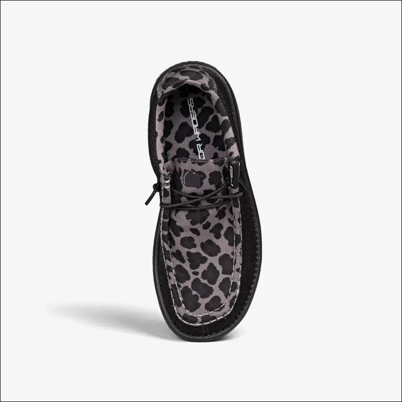 Camp Shoes | Womens - Shadow Leopard - 8 - Footwear