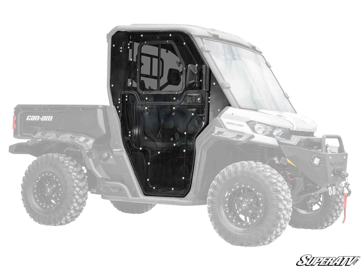 SuperATV Can-Am Defender Max Convertible Cab Enclosure Doors