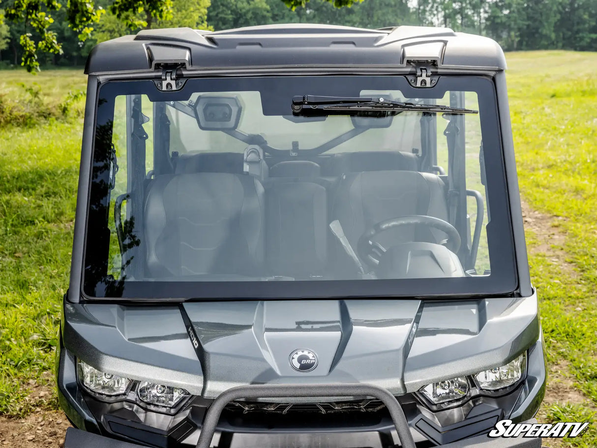 Can Am Defender Maxdrive Power Flip Glass Windshield