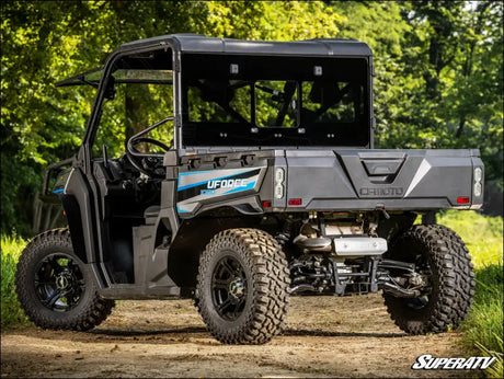 CFMOTO UForce 1000 Glass Sliding Rear Windshield - UTV