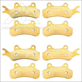 Can-Am Commander/Commander MAX 1000R/700 2021-2026 Brass Brake Pad Set - Vehicle Parts & Accessories