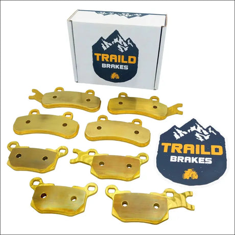 Can-Am Defender 3-Seater HD7 HD8 HD9 HD10 HD11 2016-2026 Brass Brake Pad Set - Brakes