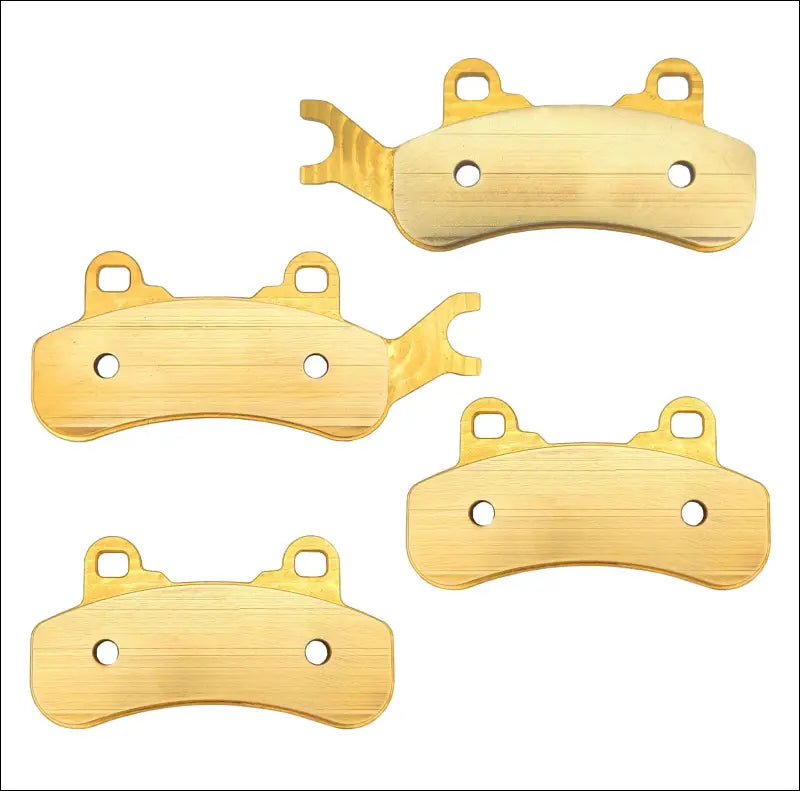 Can-Am Defender 3-Seater HD7 HD8 HD9 HD10 HD11 2016-2026 Brass Brake Pad Set - Front Axle - Brakes