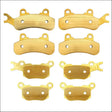Can-Am Defender 3-Seater HD7 HD8 HD9 HD10 HD11 2016-2026 Brass Brake Pad Set - Full Vehicle - Brakes