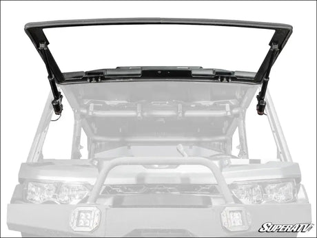 Can-Am Defender HD7 MaxDrive Power Flip Glass Windshield - Without Wiper and Washer Kit - Front Windshields