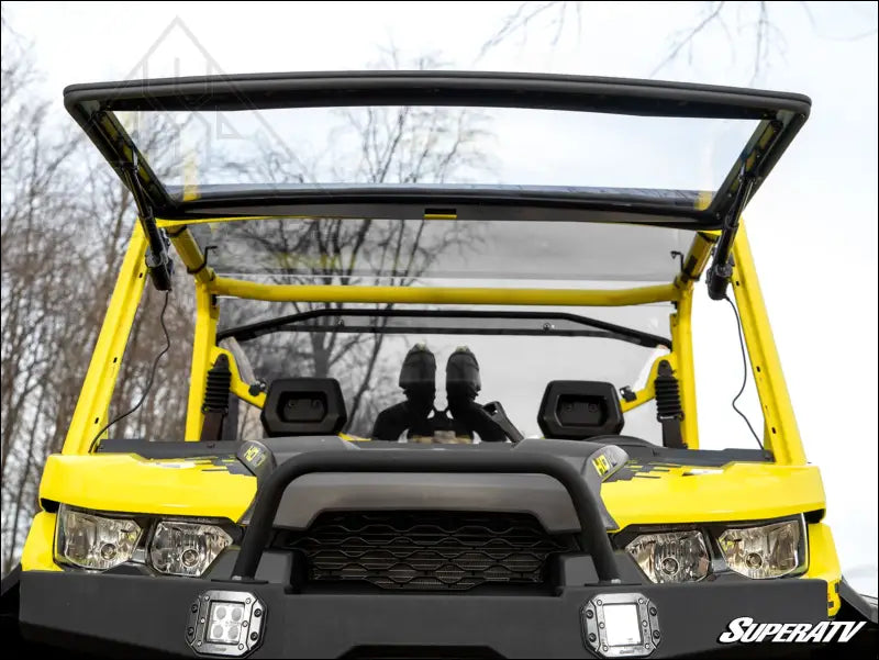 Can-Am Defender HD7 MaxDrive Power Flip Windshield - Front Windshields