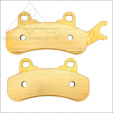Can-Am Defender MAX HD7 HD8 HD9 HD10 HD11 6x6 & PRO 2017-2026 Front Rear Brass Brake Pad Set - Brakes