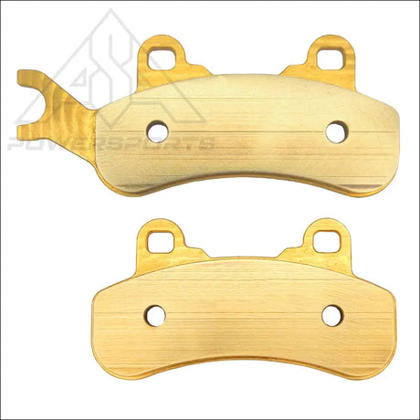 Can-Am Defender MAX HD7 HD8 HD9 HD10 HD11 6x6 & PRO 2017-2026 Front Rear Brass Brake Pad Set - Brakes
