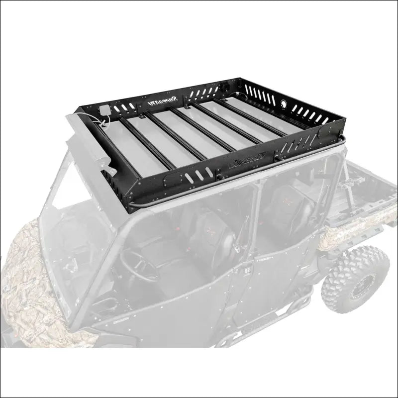 Can Am Defender MAX Outfitter Roof Rack - No Cube Lights / Light Bar / Add Aluminum