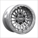 Delta 6R Beadlock | Gunmetal Contrast Cut - 15x10 | +38mm/6.5 + 3.5 | 6x5.5 | 78345 (Maverick R) - Wheels