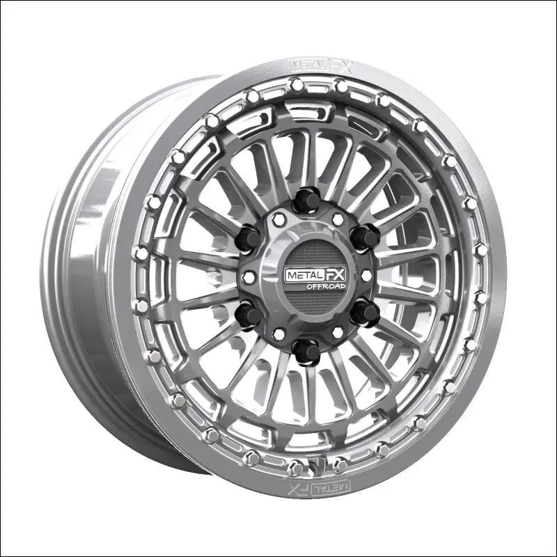 Delta 6R Beadlock | Gunmetal Contrast Cut - 15x7 | +38mm/5 + 2 | 6x5.5 | 78344 (Maverick R)