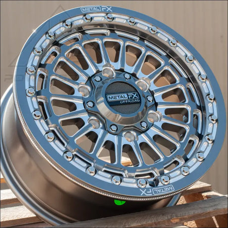 Delta 6R Beadlock | Gunmetal Contrast Cut - Wheels