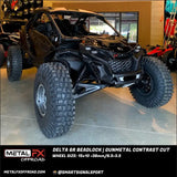 Delta 6R Beadlock | Gunmetal Contrast Cut - Wheels