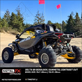 Delta 6R Beadlock | Gunmetal Contrast Cut - Wheels