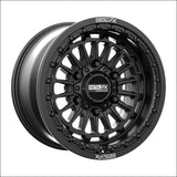 Delta 6R Beadlock | Satin Black - 15x10 | +38mm/6.5 + 3.5 | 6x5.5 | 78341 (Maverick R)