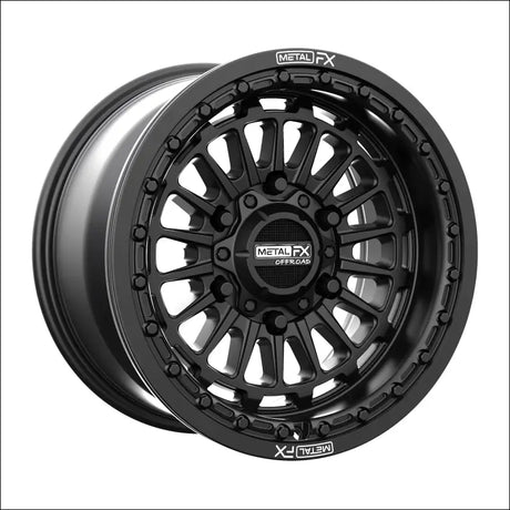 Delta 6R Beadlock | Satin Black - 15x10 | +38mm/6.5 + 3.5 | 6x5.5 | 78341 (Maverick R)