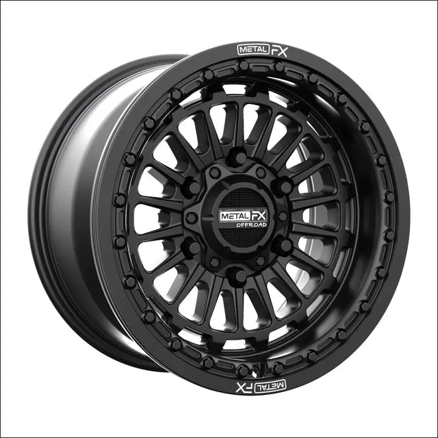 Delta 6R Beadlock | Satin Black - 15x10 | +38mm/6.5 + 3.5 | 6x5.5 | 78341 (Maverick R)