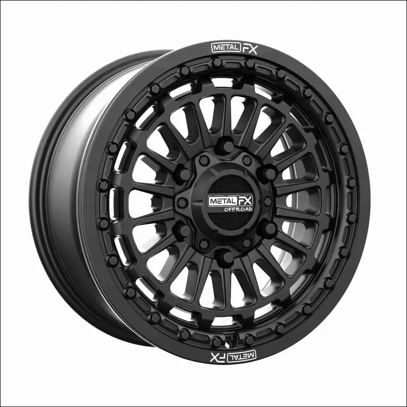 Delta 6R Beadlock | Satin Black - 15x7 | +38mm/5 + 2 | 6x5.5 | 78340 (Maverick R)