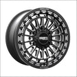 Delta 6R Beadlock | Satin Black Contrast Cut - 15x7 | +38mm/5 + 2 | 6x5.5 | 78342 (Maverick R) - Wheels