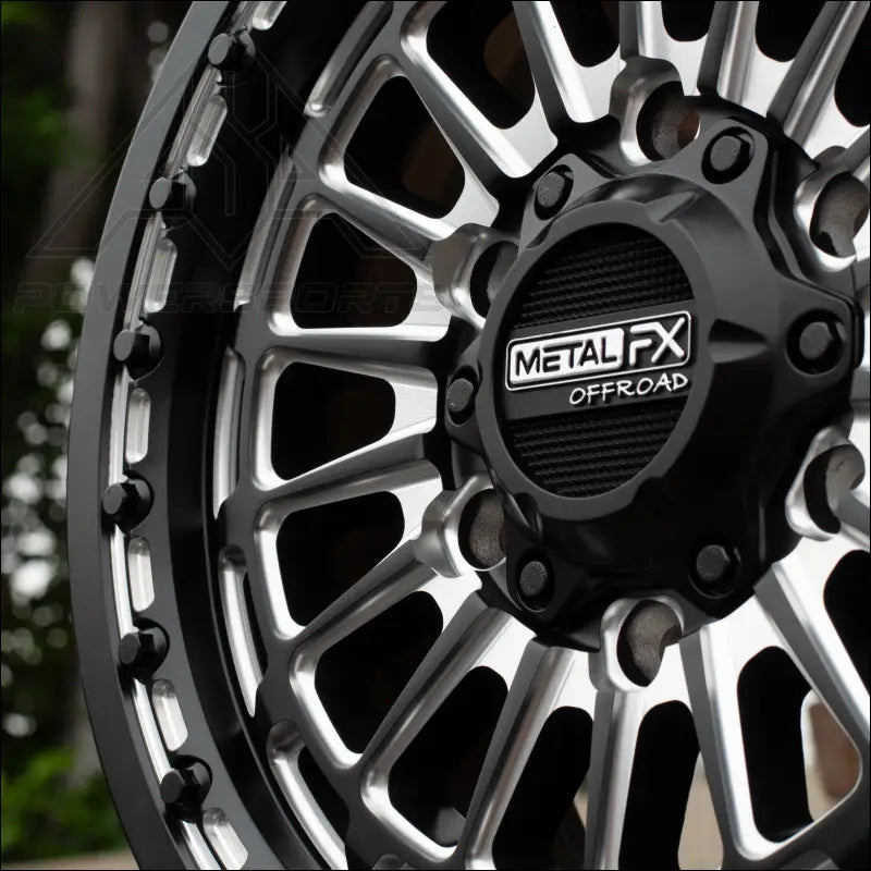 Delta 6R Beadlock | Satin Black Contrast Cut