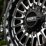 Delta 6R Beadlock | Satin Black Contrast Cut