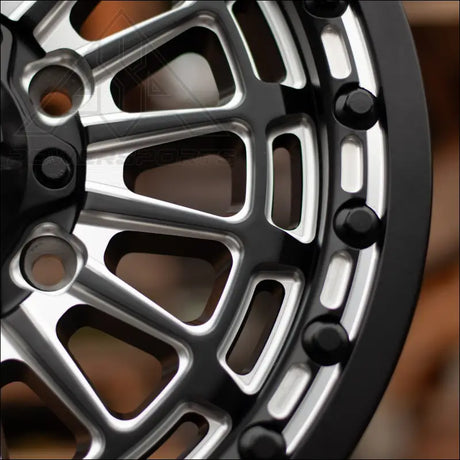 Delta 6R Beadlock | Satin Black Contrast Cut - Wheels