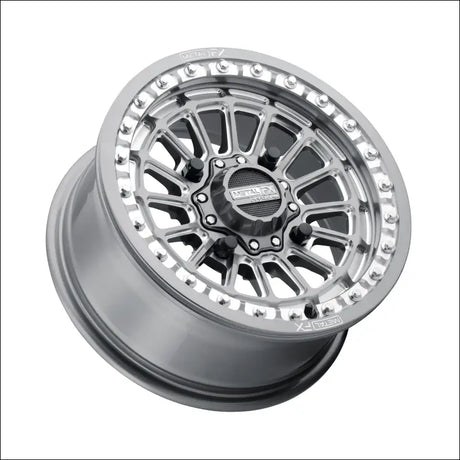Delta Beadlock | Gunmetal Contrast Cut - 15x7 | +25mm/4.5 + 2.5 | 4x136/4x137 | 78303 (Can-Am / Honda)