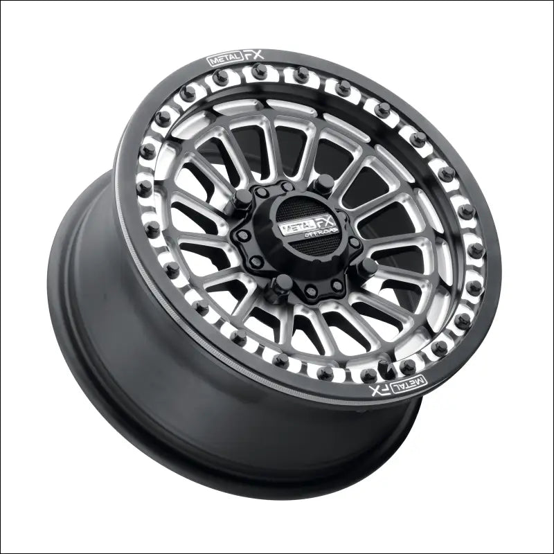 Delta Beadlock | Satin Black Contrast Cut - 15x7 | +25mm/4.5 + 2.5 | 4x136/4x137 | 78302 (Can-Am / Honda)